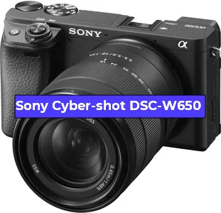 Ремонт фотоаппарата Sony Cyber-shot DSC-W650 в Екатеринбурге